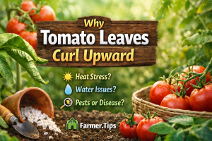 11 Featured image for why tomato leaves curl upward.