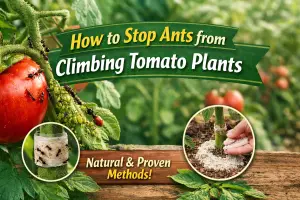 46 Stop Ants from Climbing Tomato Plants featured image.
